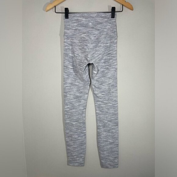 Lululemon Wunder Under Hi-Rise Tight Wee Are From Space Ice Grey Alpine size 2 - Picture 7 of 9